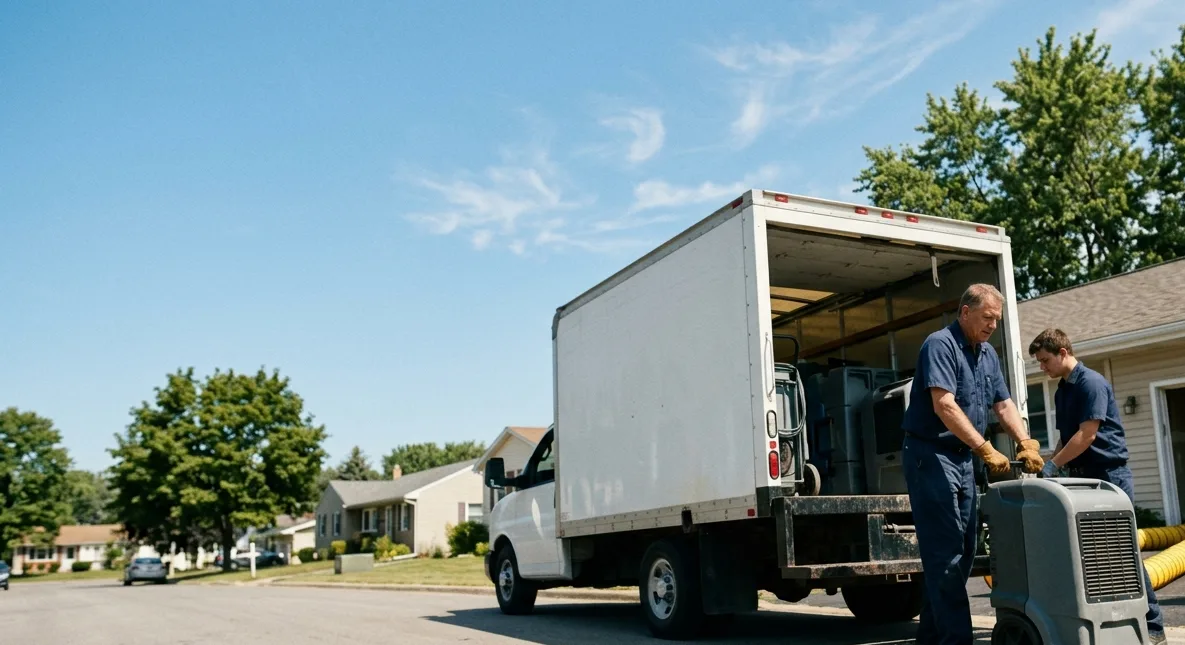 Water Damage Cleanup in Allouez, MI near me
